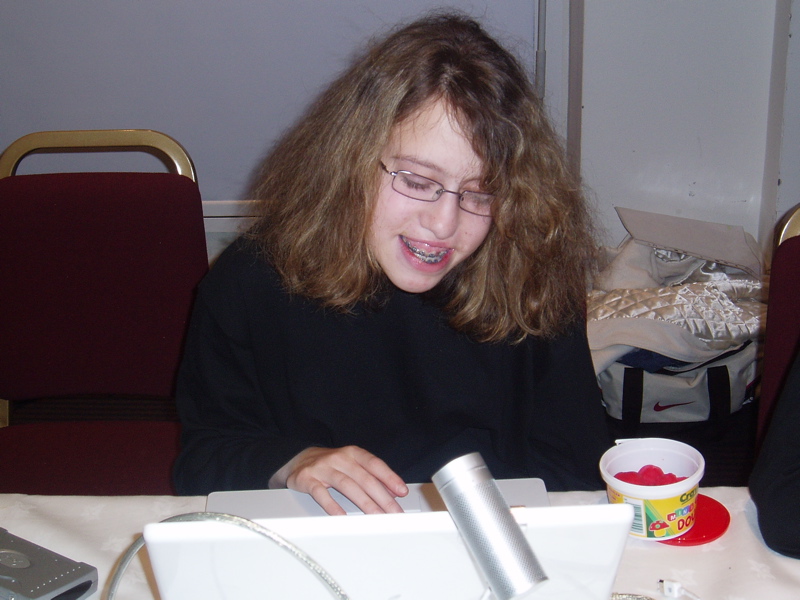 Another Stepping Stones pupil displays her skill at animation