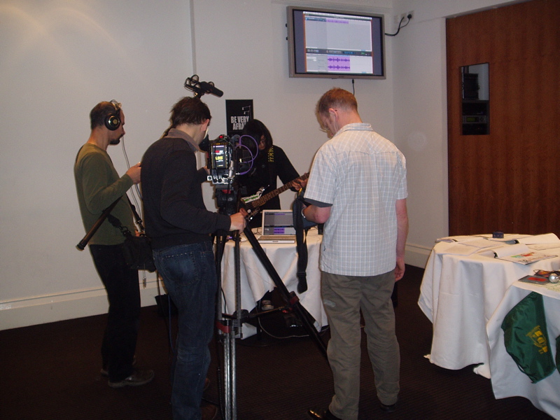 The Illumina film crew
