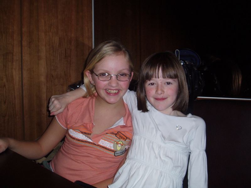 Girls from Capel-le-Ferne Primary School