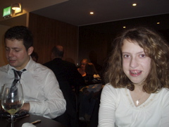Matt Sisto with pupil from Stepping Stones