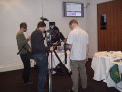 The Illumina film crew
