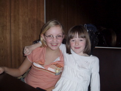 Girls from Capel-le-Ferne Primary School