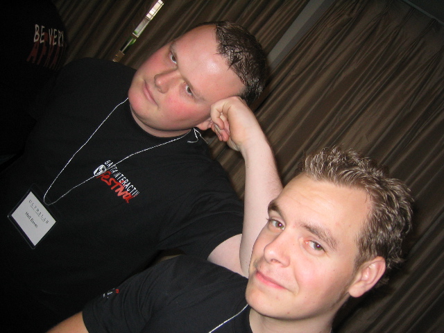 Matthew Eaves and Neil Boughen