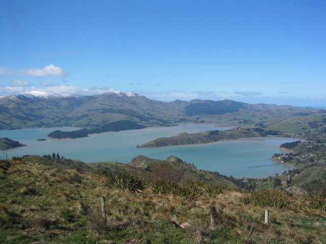 View from above Christchurch