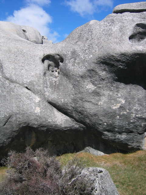 Limestone rock panorama 2