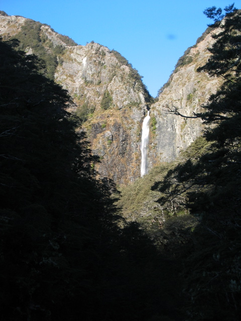 Waterfall from the mountains