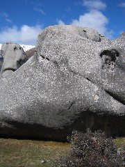 Limestone rock panorama 1