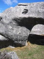 Limestone rock panorama 3