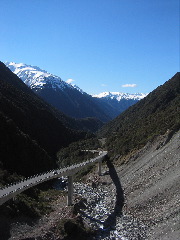 Road through Arthur's Pass