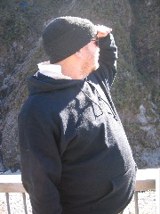 Richard looking over Arthur's Pass