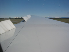 Flaps up for a gentle landing