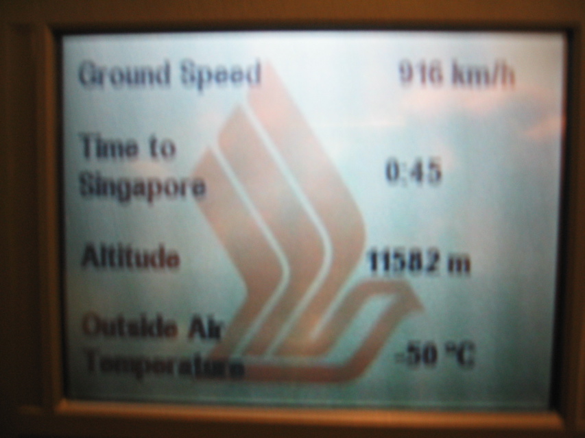 In flight stats