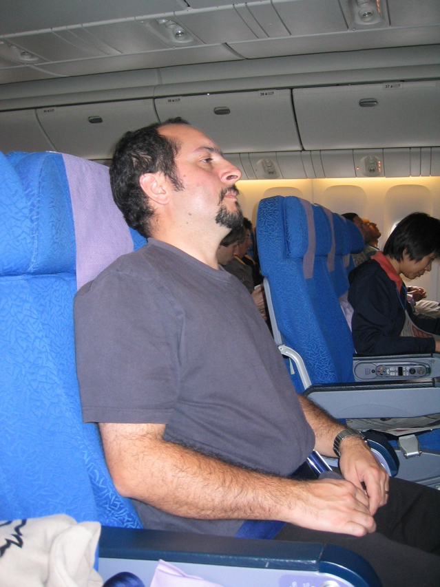 Kris Popat prepares for take-off