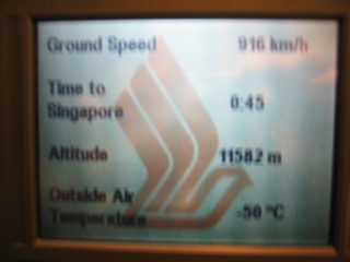 In flight stats