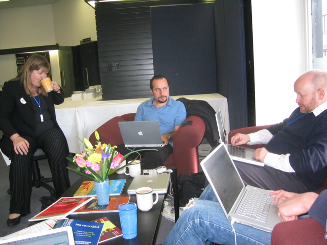 Lesley, Kris and Richard in Ultralab South