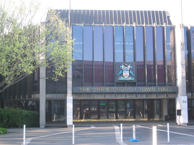 Christchurch: town hall