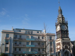 Christchurch: town clock