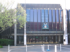 Christchurch: town hall