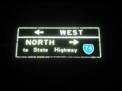 Confusion: West or North?