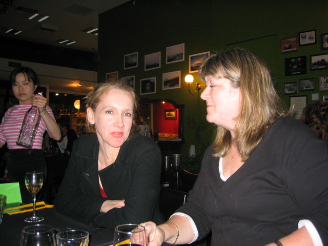 Joy Hooper and Lesley