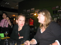 Joy Hooper and Lesley