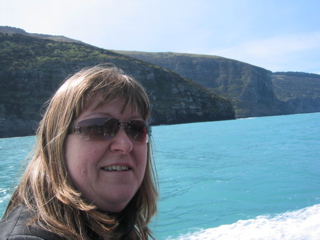 Lesley McQuire: not too choppy, yet!