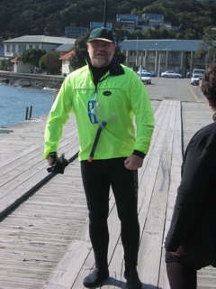Nick again in dayglow yellow