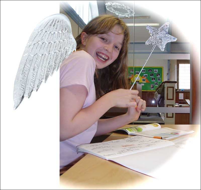 Amie as an Angel