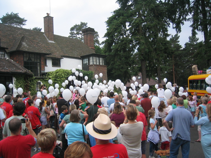 3 - 2 - 1 balloons are go...