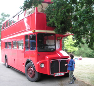 The old London Routemaster Bus