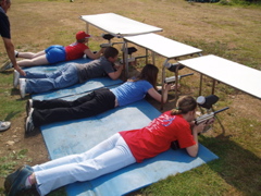 Group Two in Prone position