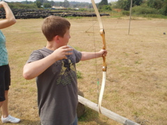 Jamie releases another arrow