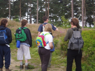 Jonathan explains how lichen on the bark of trees helps us to find North.