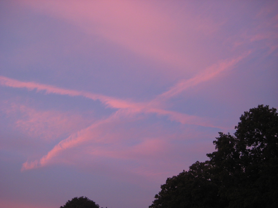 Dominic noticed this in the sky about our campsite.